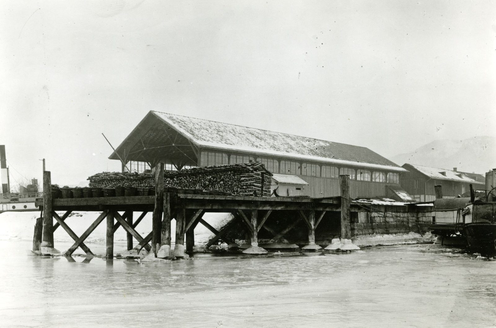 Historisches Foto aus dem Baugeschichtlichen Archiv der Stadt Zürich